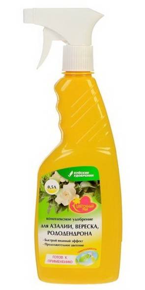  ЖКУ Чудо спрей для азалий, Вереска и Рододендронов 0,5л