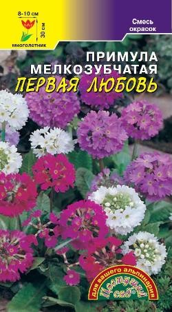 Семена Примула Первая Любовь мелкозубчатая смесь (ЦС)