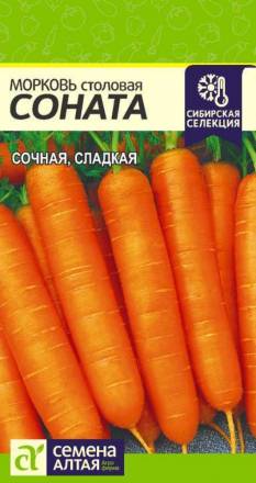 Морковь Соната (Семена Алтая)