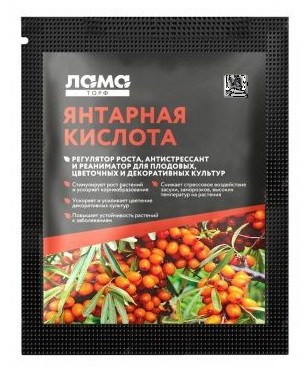  Янтарная кислота 5 г (стимулятор роста) Лама-торф