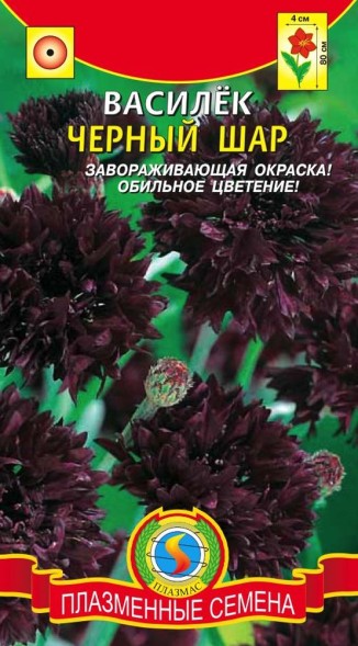 Семена Василек Черный Шар ПЛ