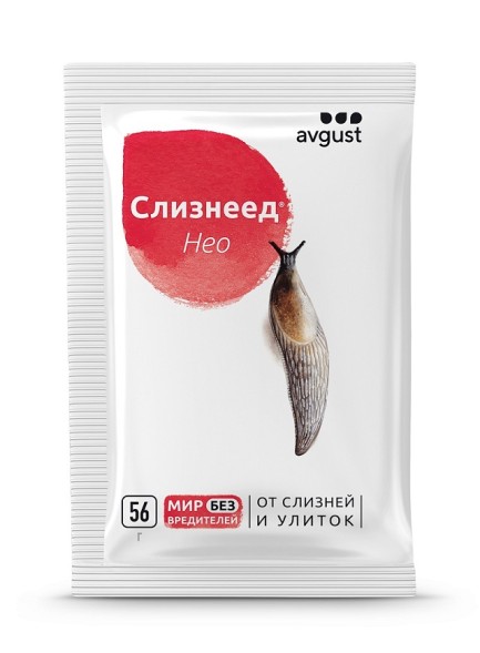  от слизней и улиток 56 г Слизнеед Нео (Август)
