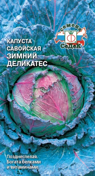 Семена Капуста савойская Зимний Деликатес (СеДеК)