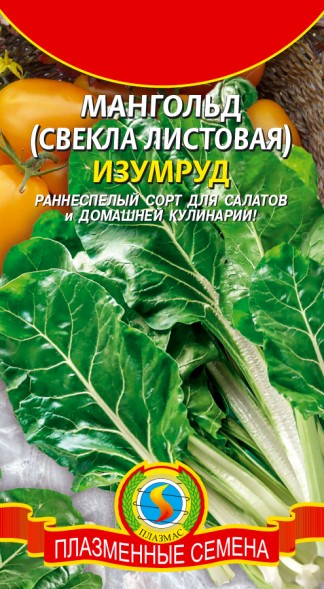 Семена Мангольд (свекла листовая) Изумруд ПЛ