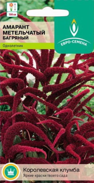 Семена Амарант Метельчатый Багряный (Евро-семена)