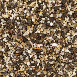 Грунт натуральный 2,7 кг Галька морская №0 4-8 мм (Prime)