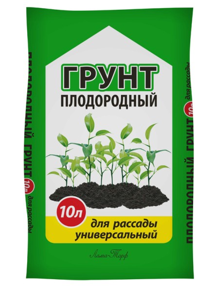 Грунт для рассады универсальный &amp;quot;Богатырь&amp;quot; 10 л Лама торф
