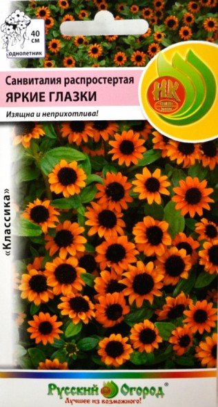 Семена Санвиталия Яркие глазки НК