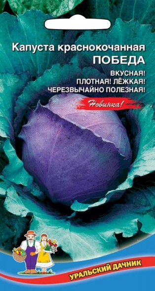 Семена Капуста краснокочанная Победа УД