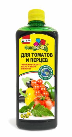 ЖКУ для томатов и перцев 0,5 л ФлорГумат (Гера)