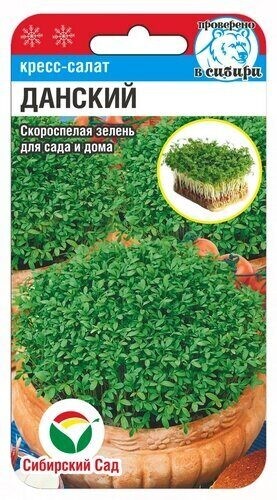 Семена Кресс-салат Данский (Сиб Сад)