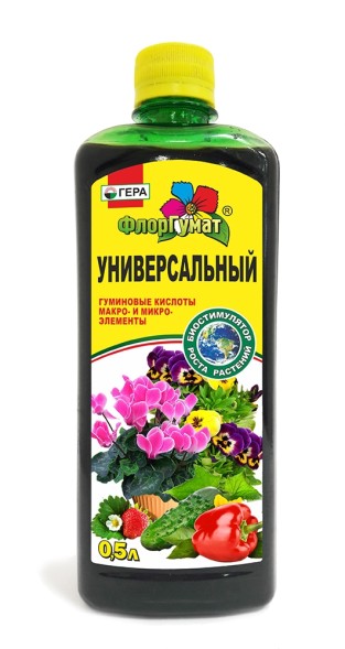  Удобрение ФлорГумат &amp;quot;Универсальный&amp;quot; 500 мл