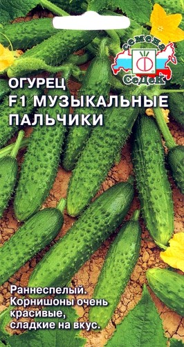 Семена Огурец Музыкальные пальчики F1 (СеДеК)