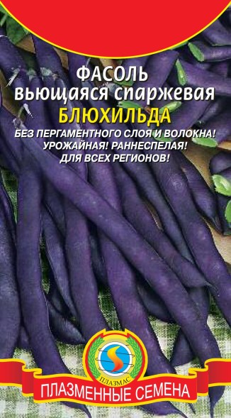 Семена Фасоль вьющаяся спаржевая Блюхильда ПЛ