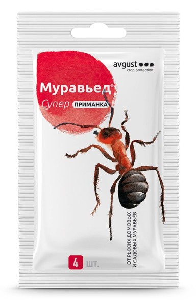  Муравьед супер приманка (4шт*1,5 г) АВ