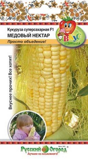 Семена Кукуруза Медовый нектар F1 сахарная НК