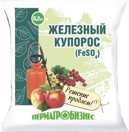 Железный купорос 200 г ПАБ