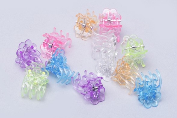  Клипса для орхидей Роза (в упаковке12 шт)