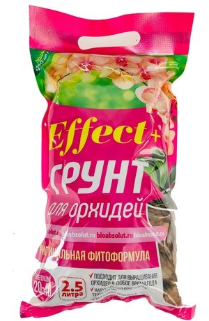  Грунт для орхидей 2,5 л &amp;quot;Effect+&amp;quot;