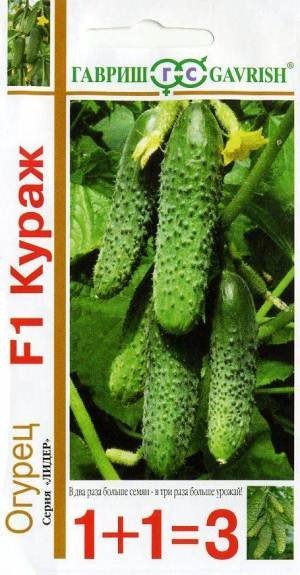 Семена Огурец Кураж F1  1+1 (Гавриш)