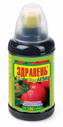 ЖКУ для томатов и перцев 0,5л Здравень Аква