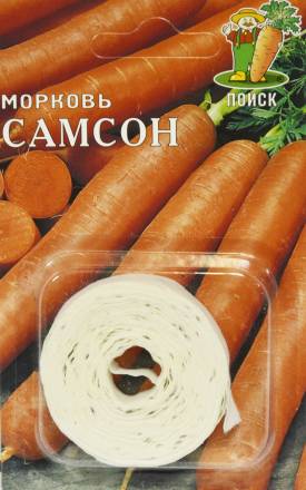 Морковь на ленте Самсон 8 м (Поиск)