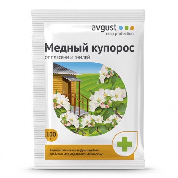  Медный купорос 100 г Август