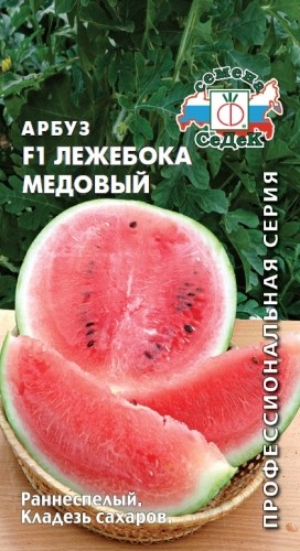 Семена Арбуз Лежебока Медовый F1 (СеДеК)