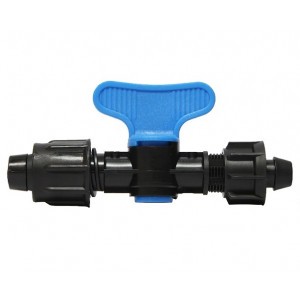  Кран на ПВХ с поджимом + резинка (Sky Plastic)