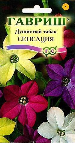 Семена Табак душистый Сенсация, крылатый (Гавриш)