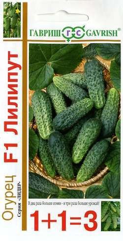 Семена Огурец Лилипут F1 1+1 (Гавриш)