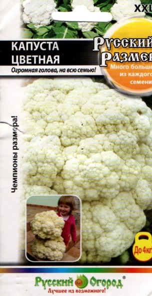Семена Капуста цветная Русский размер НК