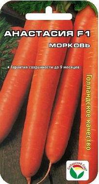 Морковь Анастасия (Сиб сад)