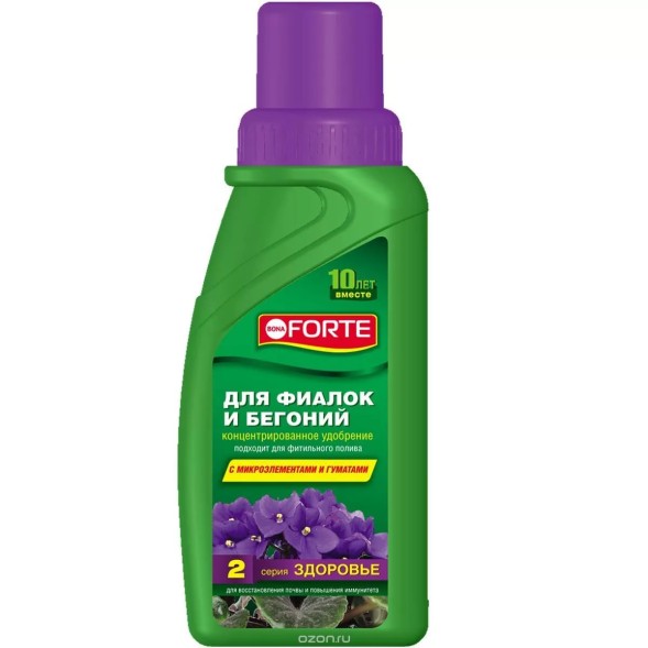  ЖКУ для фиалок и бегоний 285 мл ЗДОРОВЬЕ BF