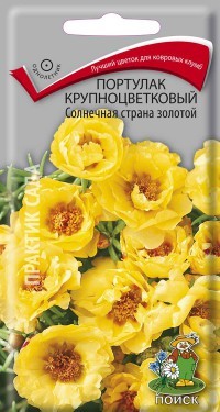 Семена Портулак крупноцветковый. Солнечная страна Золотой (Поиск)