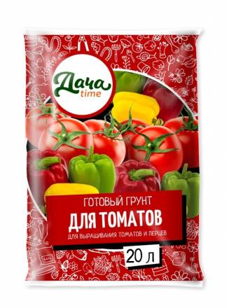 Грунт для томатов и перцев 20 л (Дачаtime)