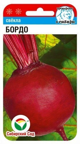 Семена Свекла Бордо (Сиб сад)