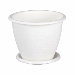 Розалия с подставкой 0,8 л (белый)