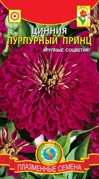 Семена Цинния Пурпурный принц ПЛ