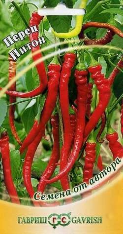 Семена Перец Питон F1 15 шт 3мм Ранн (Гавриш) автор