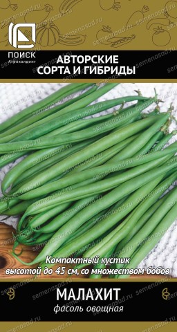 Фасоль Малахит зеленая спаржевая кустовая (Поиск) Фасоль Малахит зеленая спаржевая кустовая (Поиск)