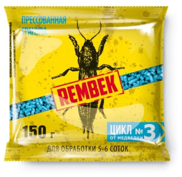  Рембэк от медведки 150 г прессованная гранула 