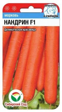 Морковь Нандрин F1 (Сиб сад)