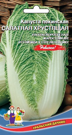 Семена Капуста пекинская Салатная Хрустящая УД