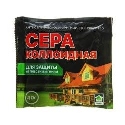  Сера коллоидная 40 г (Домен)