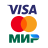 Оплата банковской картой VISA, MasterCard, МИР